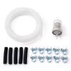 4M Fuel Tank Standpipe Kit Replaceable Parking Heater Fuel Line Kit for Eberspacher/ Webasto Heater Diesel Hose Clip