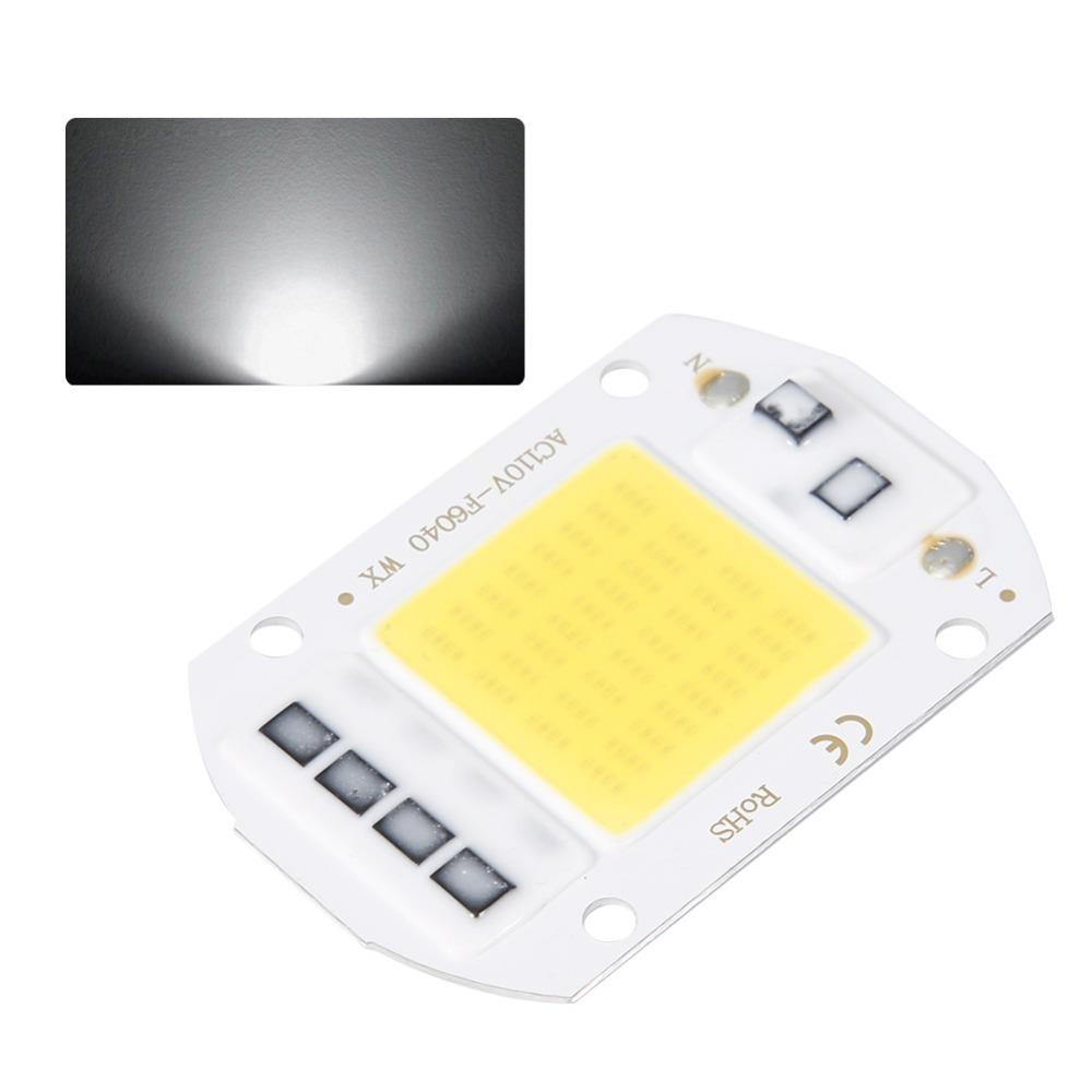 2pcs 50W COB LED Bulb AC110V Integrated Chip Light Source  For DIY Indoor Lighting