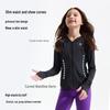 Girls' Breathable Ice Silk UPF50+ Sun Protection Hooded Jacket