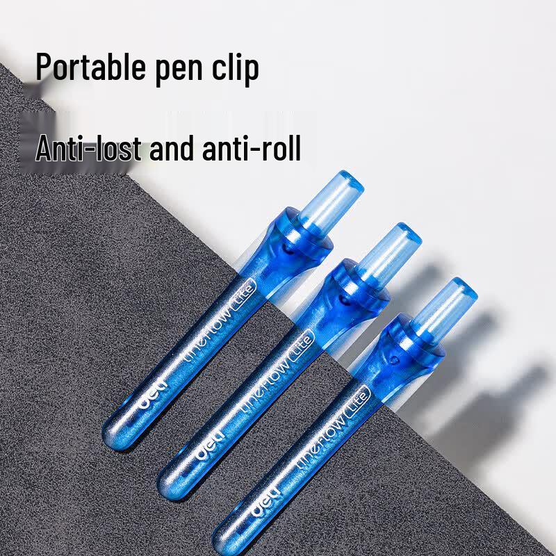 Deli Smooth Ret Retractable Gel Pen