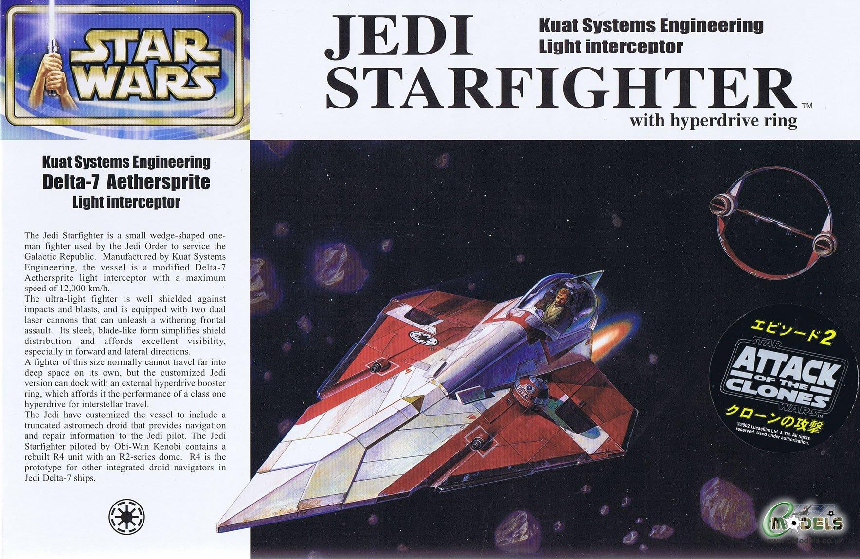 

Fine Mold STARWARS episode2 Jedi Starfighter 1/72