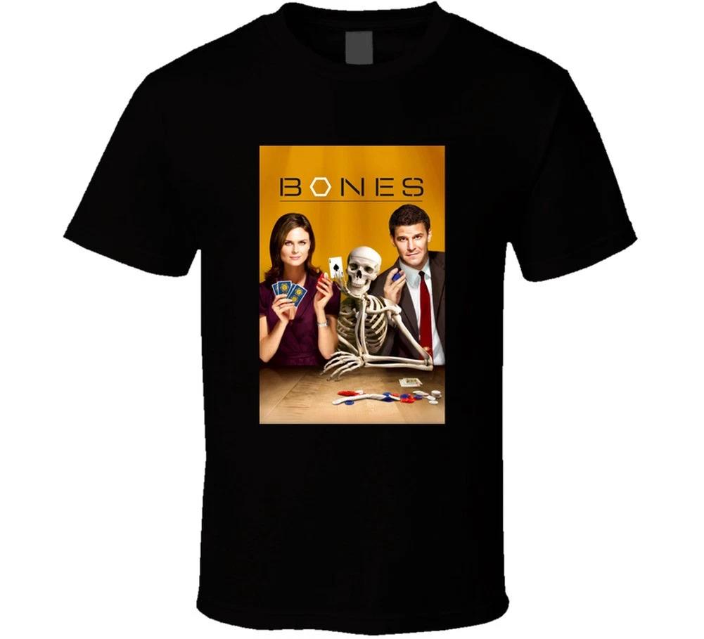 Bones Tv Show Tee American Police Television Series Fan T Shirt M