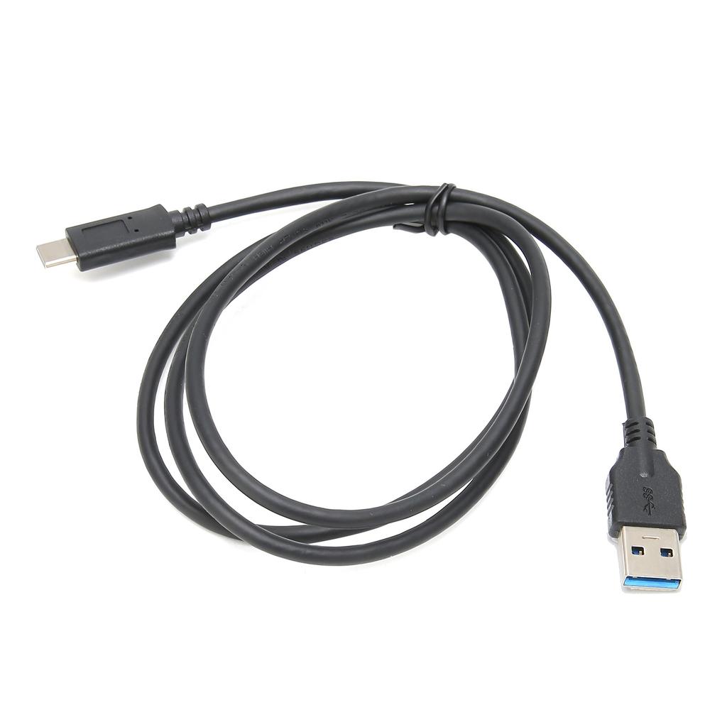 Charging Cable Black PVC 1 Meter Fast Speed TypeC USB3.1 to USB3.0 Charger Cord