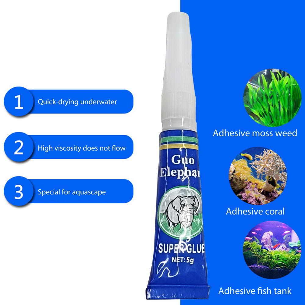 250-25g Aquarium Moss Glue Fish Tank Landscaping Moss Glue Aquarium Aquatic Water Grass Stick Fixing Glue for Fish Tank Decor