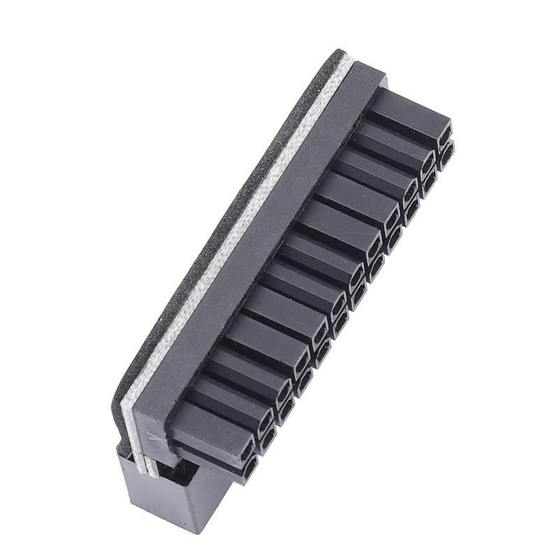 ATX Motherboard 24-Pin Power Supply 90° Connector Adapter - DIY Installation Accessory