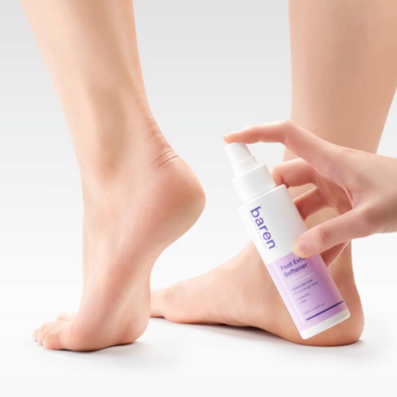 baren Foot Exfoliant Softener At Home Kit (Mist 120ml+foot file)