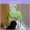 Stilvolle Kleinserien-Handtasche Neue Damen-Tasche Sommer 2023 Vintage Einfache Umhängetasche Lässige Pendler-Crossbody-Tasche