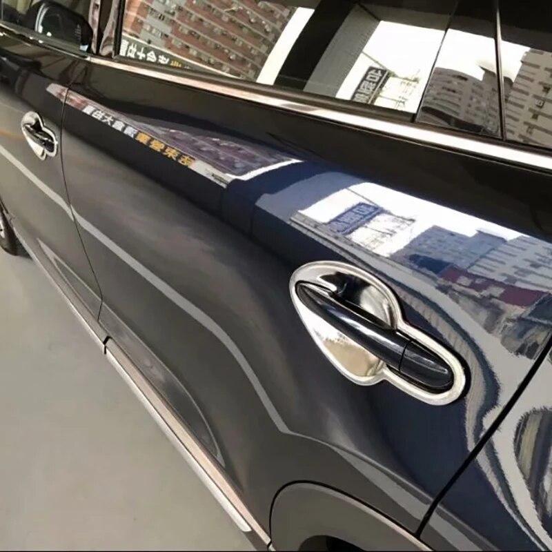 For Mazda CX-9 CX9 2017 2018  ABS Chrome  Outer Door Handle Cover + Car Door Bowl Car Styling 16PCS