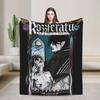 Black Metal Nosferatu Blanket  Fuzzy Vintage Breathable Throw Blanket for Bed Sofa Autumn/Winter