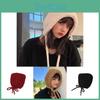 Womens Cozy Plush Trapper Hat Autumn Winter Warmth Stylish Versatile Ski Cap