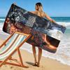 Custom Game  Print Beach Towel, Large Soft Quick Dry Towel for Beach Camping Swimming