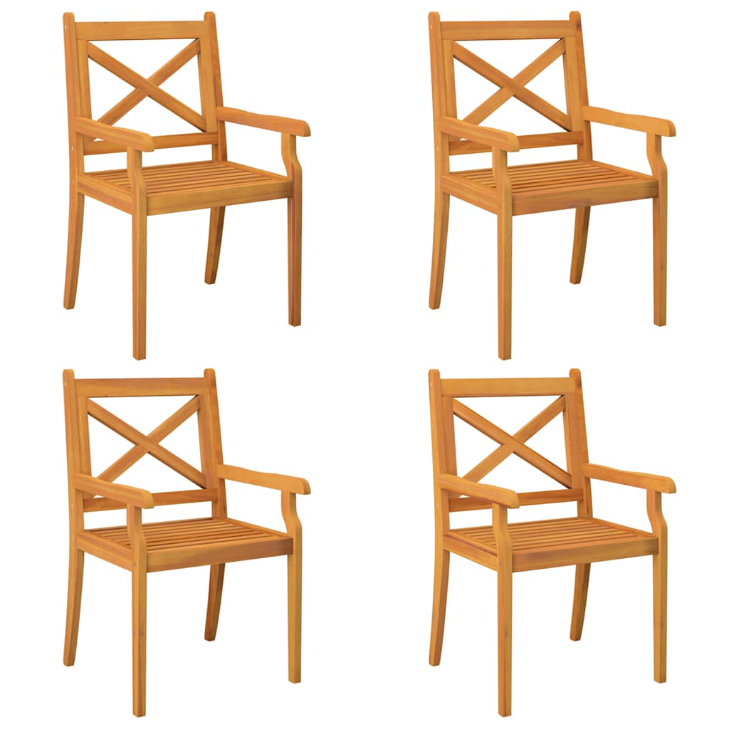Vidaxl 5-Cz. Garden Furniture Set, Solid Acacia Wood