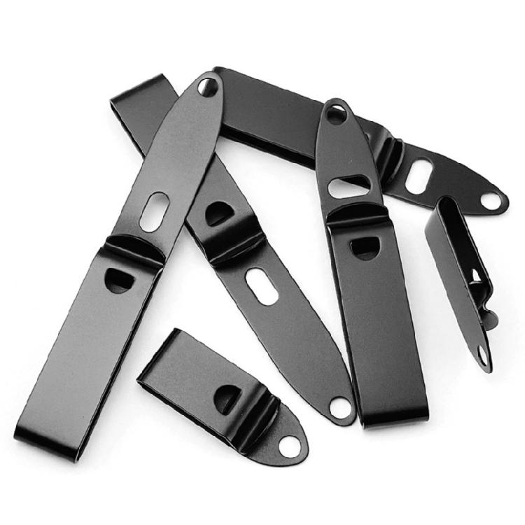 Belt Clip For Waist Sheath Holsters with Screws Spare Parts 360 Degree Rotations Swivels Holder for Waist Sheath Making