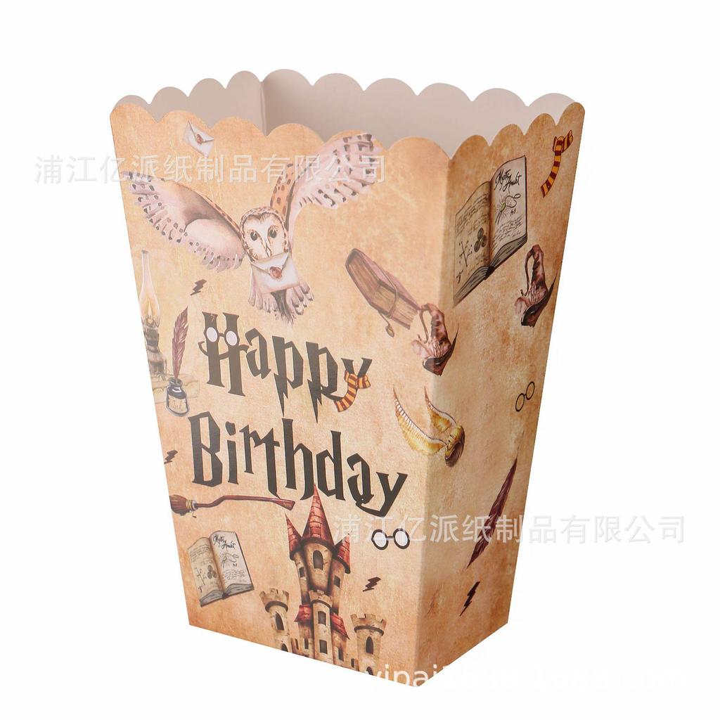 Harry Potter Magic School Birthday Party Set: Paper Plates, Cups, Napkins, Tablecloth, Banner