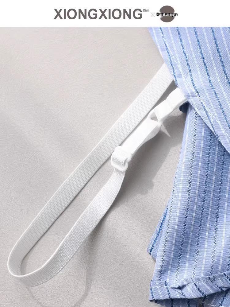 Wszechstronny Koronkowy Kołnierzyk dla Dziewczynek w Paski - Idealny na Jesień/Zimę