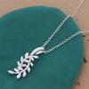 High Quality 925 Sterling Silver Necklace Pendan Chain Tree For Women Exquisite Student Girlfriend Jewelry AccessoriesGood Product