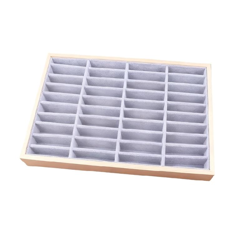 

Practical Jewelry Display Tray with Protective Lining Necklace Plate Suitable for Necklace Earring Storage Home Decors