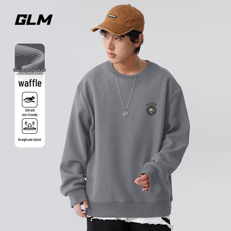 

GLM Men s Crewneck Loose Fit Sweatshirt 3XL