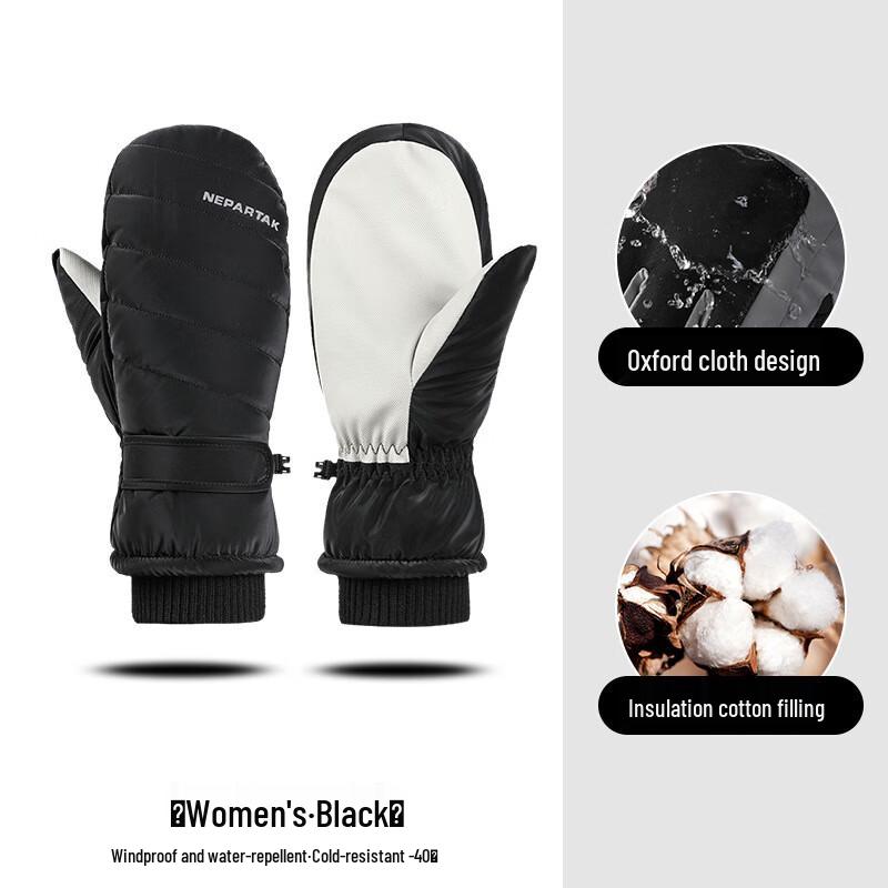 Женские зимние перчатки для сенсорного экрана для лыж и велоспорта