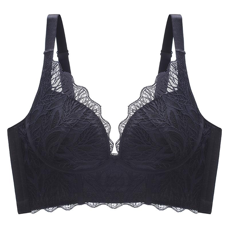 Elegant lace bra with high elasticity and no constraints, lightweight and comfortable like a second layer of skin