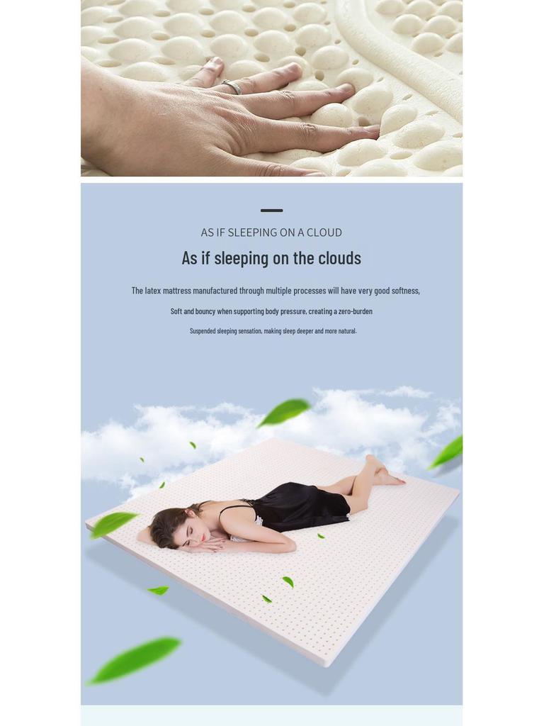 Natural Latex Mattress - 1.8m Tatami Mat & 0.9m Children's Simmons Mattress
