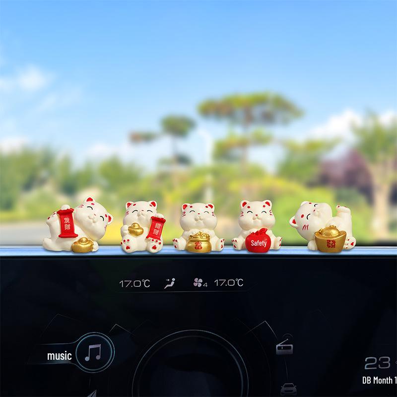 

Настольное украшение «Счастливый кот»: Милое украшение для снятия стресса для автомобиля, компьютера или офиса. Various Options (See Details)