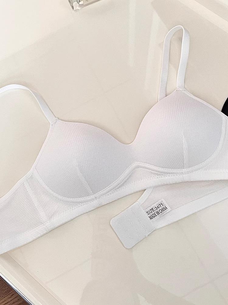 Pure Cotton High School Girls' Push-up Wireless Bra
