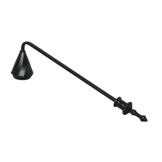 Candle Snuffer with Long Handle Putting Out Candle Wick Flame Extinguishing Tool Candle Extinguisher Accessory Decorative Metal Candle Cover Tool