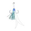 Double Fishing Assist Hook for Vertical Jigging Lures, 10Pcs Jigging Hook Slow Falling Jigs Fishing Hook Replacements
