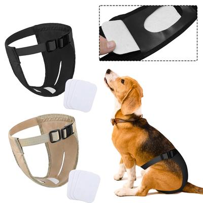 Pet Safety Pants With 3 Cotton Pads Physiological Pants Hygiene Pants Size S-Xxl
