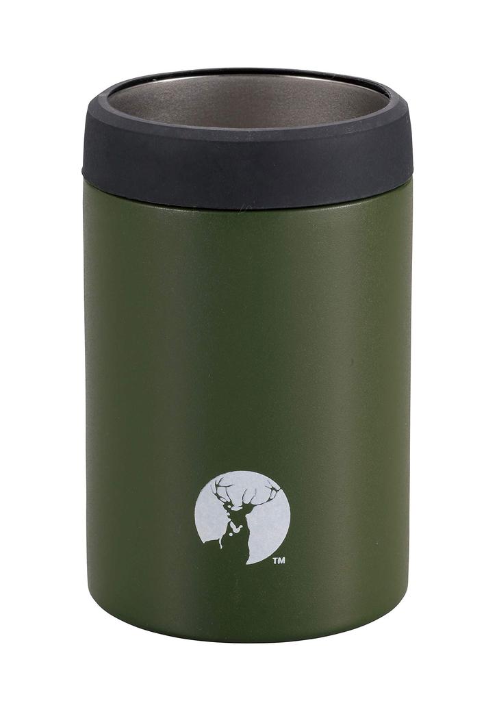 Captain Stag HD Cool Can Holder for 350ml Olive Product Outer Diameter 78 X Height 122mm Cans, Drab, UE-3512 Size (Approx.)