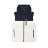 Vests Men's Cloud White Hooded Non Detachable Other F11M449901FWT