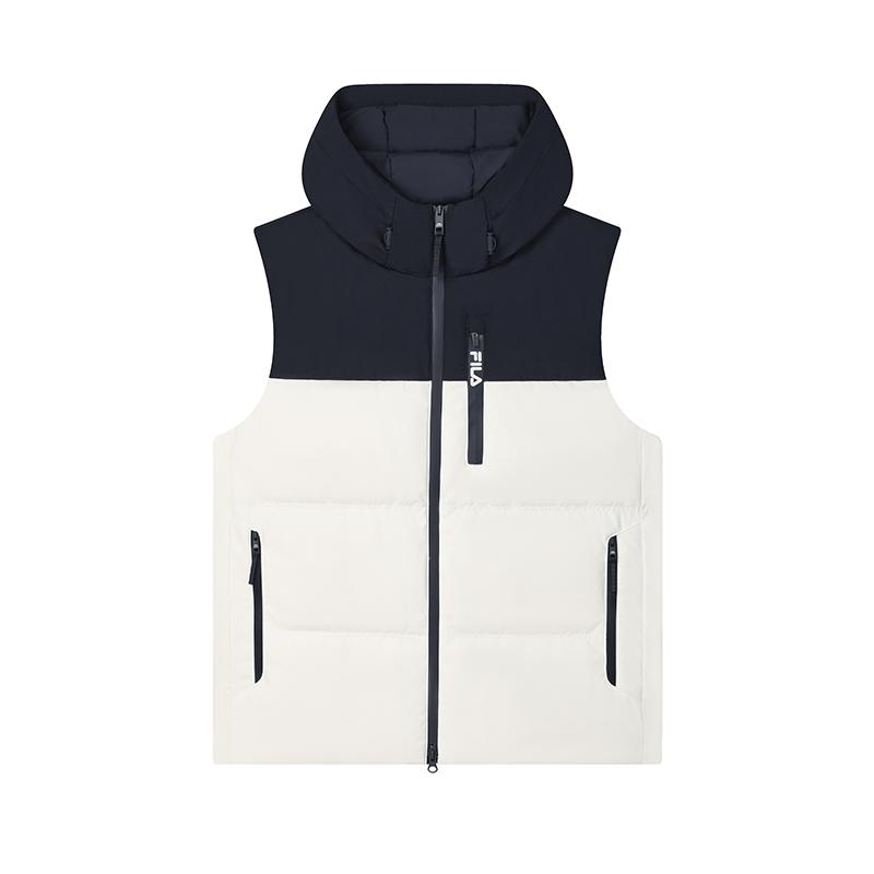 

New FILA Vests Men s Cloud White F11M449901FWT