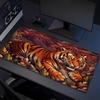 Tiger Art Xl Gaming Mouse Pad Nonslip Rubber Base Stitched Edge Waterproof Desk Mat For Pc Laptop Gamer Office Computer Accessories C927637