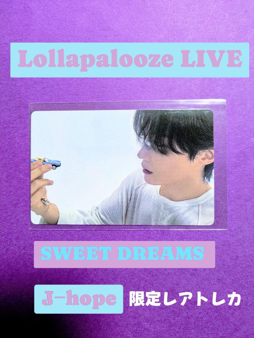 

[USED] BTS J-hope Lollapalooza LIVE SWEET DREAMS Limited Trading Card