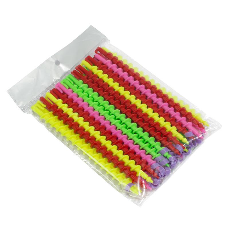 Complete Spiral Perm Kit: Hair Salon Cold Perm Tools & Screw Rod Curling Irons
