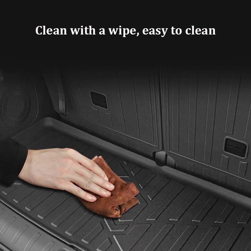 For Suzuki Fronx 2024-2025 Car Rear Trunk Mat Cargo Liner TPE All Weather Trunk Carpet Anti-Scratch Protector Mat Auto Foot Pads