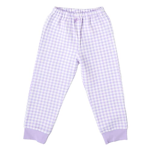 Sanrio Kids Quilt Pajamas My Melody 140cm 100% Cotton Long Sleeve Top and Bottom Set 237531