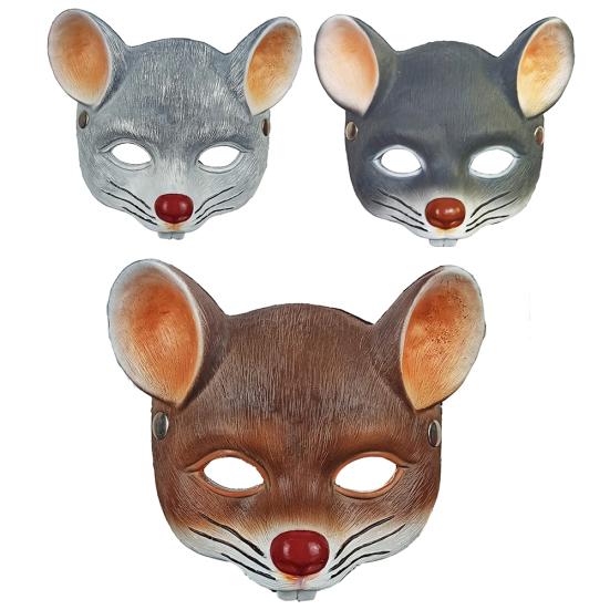 Erwachsene Kinder Maus Halbgesichtsmaske Maskerade Halloween Cosplay Karneval Requisite