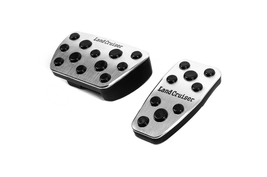 

Накладки на педали 2016-2024 (комплект) для Toyota Land Cruiser 200