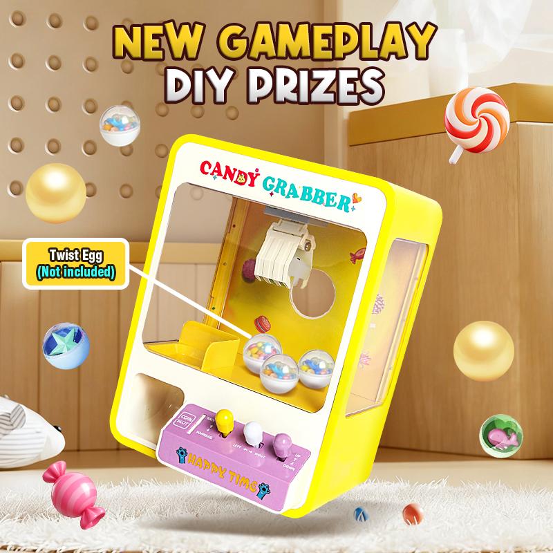 Children'S Candy Claw Machine Kids Toys Doll Machine Arcade Claw Machine Retro Carnival Music Coin Operated Game Birthday Gifts
