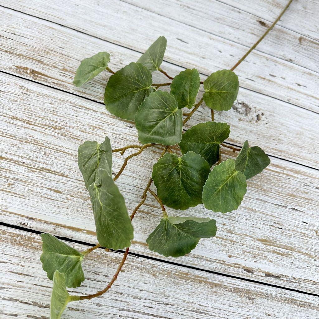 Silk Malus Spectabilis Leaf Faux Plant For Living Room Decoration