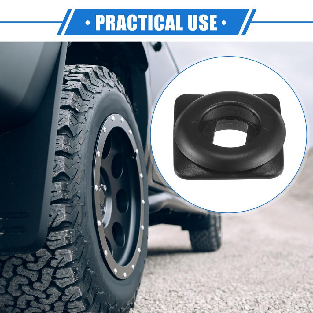 VekAuto Honda and Acura 4 Pack Car Holder Retainers with Non-Slip Plastic Black Floor Mat Retainers for Durability