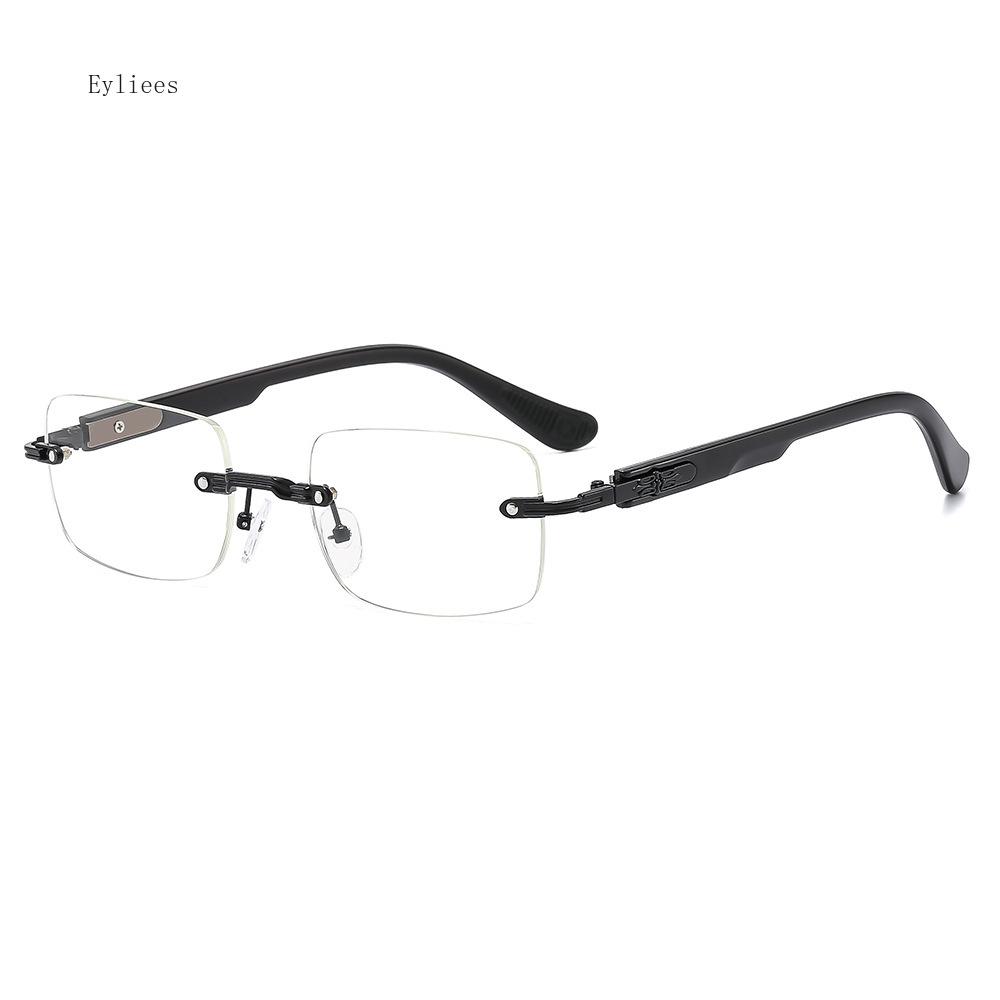 

Blue Light Blocking Glasses Readers 1.0 +4.0 Strength - Ultra Light Metal Frame With Flexible Temple Reading Glasses Women Man +4.0