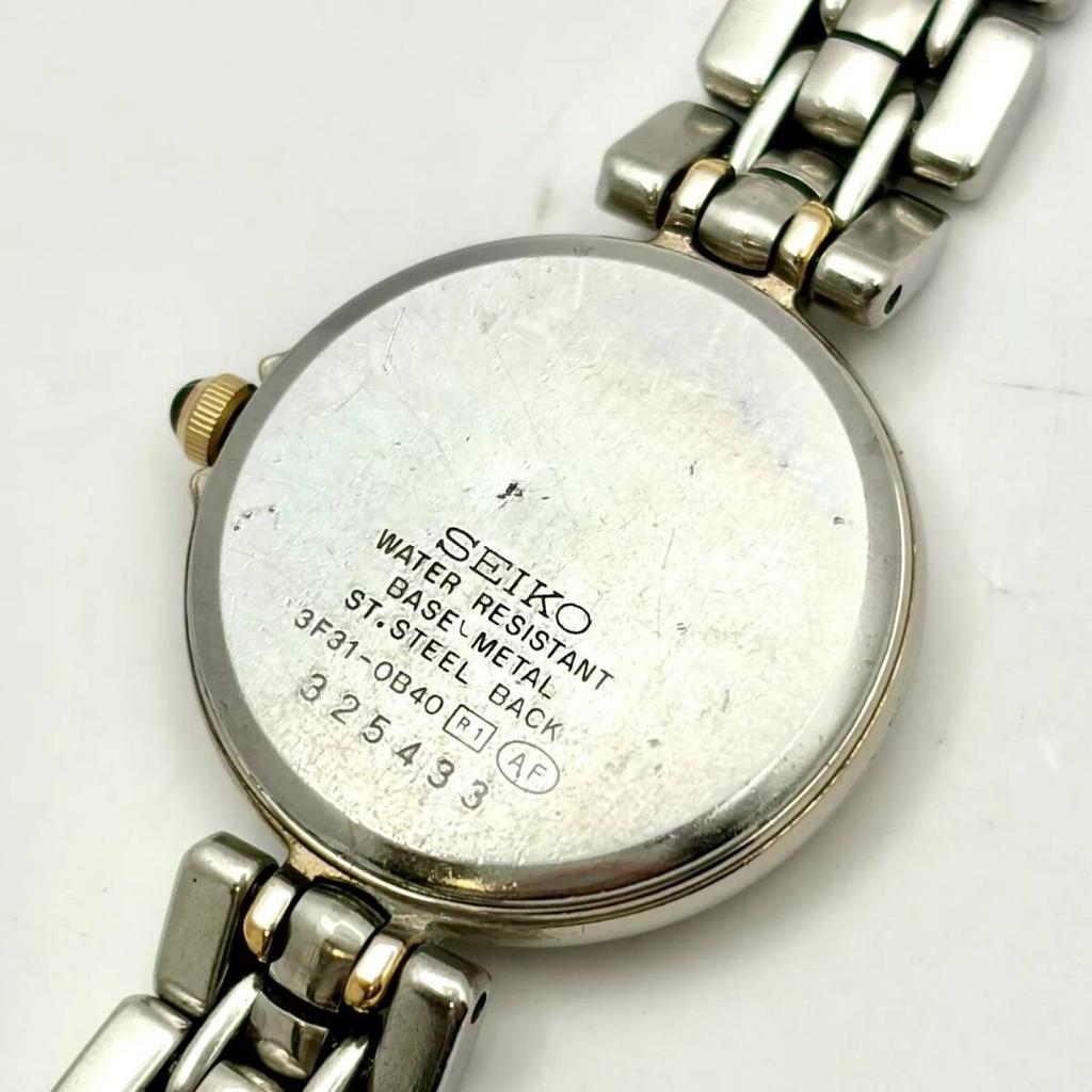 SEIKO Exceline Watch Roman 325433 [New Battery] Ladies' 3F31-0B40