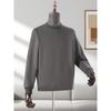 Men's Autumn 320g Round Neck Embroidered Hoodie with Korean Style Print Logo
