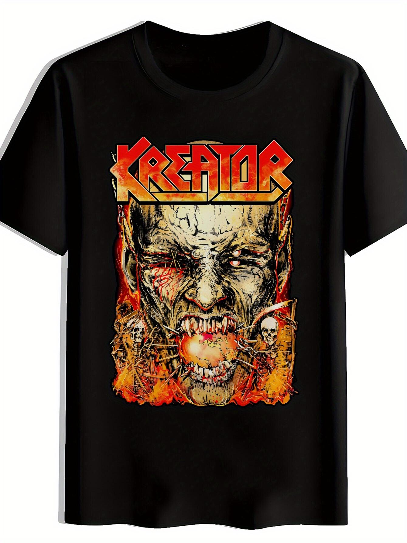 Retro Rock Band Graphic T-shirt - KORN Creator Design L