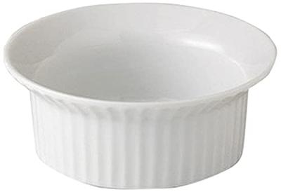 Zestaw 10 Białych Okrągłych Muszli [9,4 x 3,7 cm, 150 cm³, 110 g] [Naczynia do Tarty] [Hotel, Restauracja, Kawiarnia, Naczynia Zachodnie, Gastronomia Komercyjna]