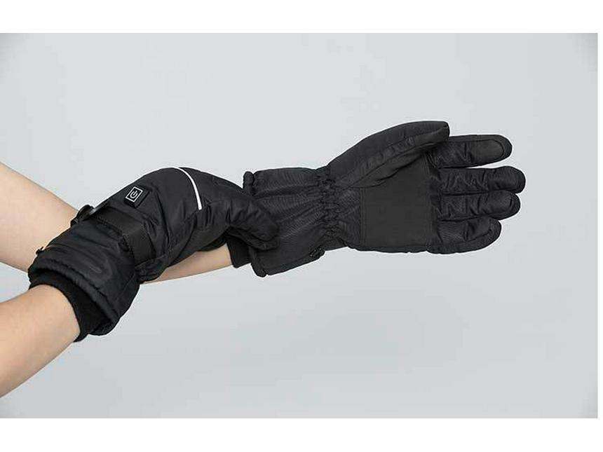 Electric Heated Winter Ski Gloves: Outdoor Thick, Warm, Rechargeable Heating for Cycling