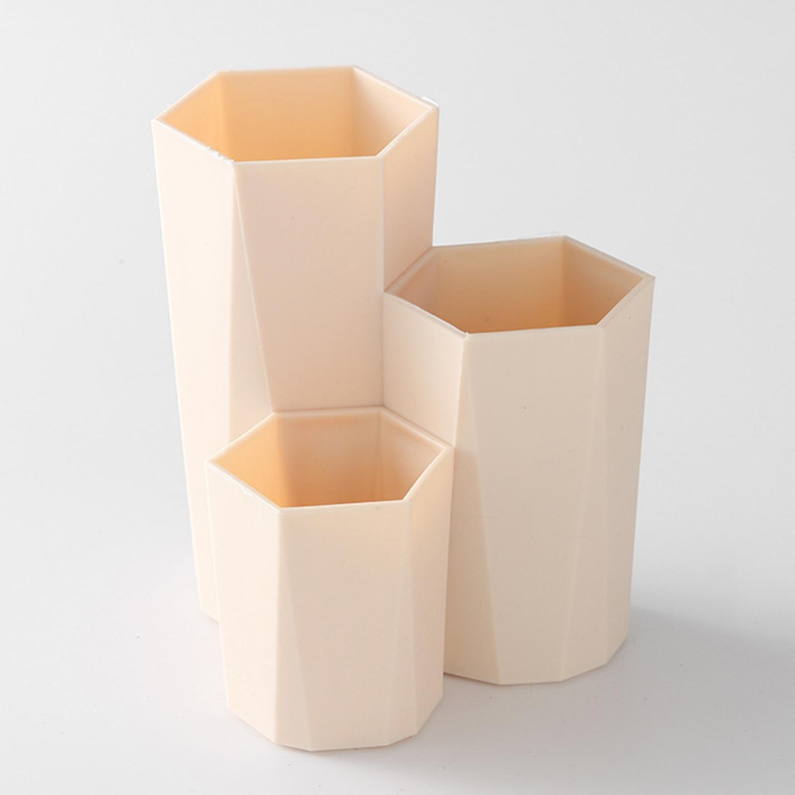 

Ящик для хранения, держатель для карандашей, настольное хранилище, органайзер для кистей для макияжа 12*12*10 cm